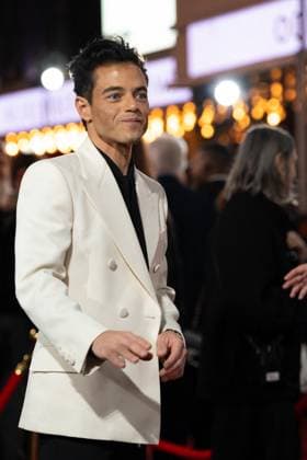 Nuremberg Premiere - London Rami Malek attends the Nuremberg UK Premiere at Odeon Luxe Leicester Square (Photo by Lounis Tiar) London United Kingdom  Copyright: xLounisPhotography ABACAx