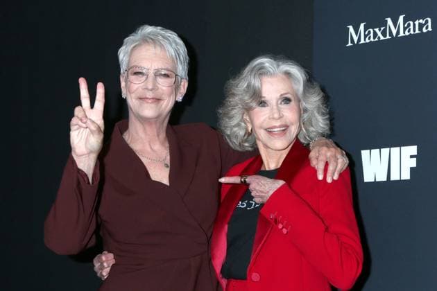 2025 Women in Film Honors 2025 Women in Film Honors at the Beverly Hilton Hotel on November 6, 2025 in Beverly Hills, CA Featuring: Jamie Lee Curtis, Jane Fonda Where: Beverly Hills, California, United States When: 07 Nov 2025 Credit: Nicky Nelson WENN Beverly Hills California United States Copyright: xNickyxNelson WENNx wenn40769975 KH1x wenn40769975