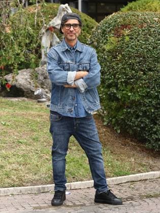 Rome, Italy: Rome, Rai headquarters formerly in Teulada, photocall for the TV show Sanremo Giovani. Pictured: Enrico Cremonesi Rome Italy  - ZUMAp169 20251107_zea_p169_189 Copyright: xMarcoxProvvisionatox