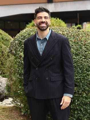 Rome, Italy: Rome, Rai headquarters formerly in Teulada, photocall for the TV show Sanremo Giovani. Pictured: Gianluca Gazzoli Rome Italy  - ZUMAp169 20251107_zea_p169_232 Copyright: xMarcoxProvvisionatox