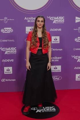 Photocall of Los40 Music Awards Santander 2025 in Valencia Announcer Aitana Jerez Vidal during the photocall prior to the Los40 Music Awards Santander 2025, at the Roig Arena, on November 7, 2025, in Valencia, Comunidad Valenciana Spain This edition marks the 20th anniversary of the awards, considered one of the most important music events in Spain and internationally 07 NOVEMBER 2025 MUSIC FAMOUS SINGERS LOS 40 Valencia Comunidad Valenciana Valencia Comunidad Valenciana Valencia Comunidad Valenciana Espana  Copyright: xJorgexGilx 7083816