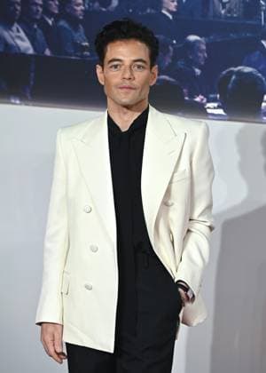 Rami Malek attends Nuremberg UK Premiere at Odeon Luxe Leicester Square in London, England. UK. Thursday 6th November 2025 Copyright: xJamesxWarrenx adzen772