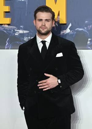 Leo Woodall attends Nuremberg UK Premiere at Odeon Luxe Leicester Square in London, England. UK. Thursday 6th November 2025 Copyright: xJamesxWarrenx adzen786
