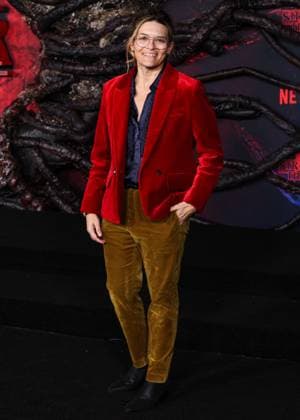 Los Angeles Premiere Of Netflix s Stranger Things Season 5 HOLLYWOOD, LOS ANGELES, CALIFORNIA, USA - NOVEMBER 06: Hilary Leavitt arrives at the Los Angeles Premiere Of Netflix s Stranger Things Season 5 held at the TCL Chinese Theatre IMAX on November 6, 2025 in Hollywood, Los Angeles, California, United States., Credit:Xavier Collin Avalon United States, California, Hollywood, TCL Chinese Theatre IMAX Copyright: xXavierxCollinx xAvalonx 1050958098