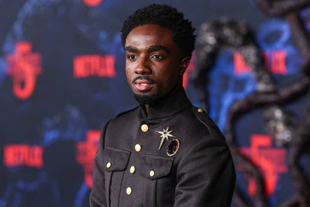 Los Angeles Premiere Of Netflix s Stranger Things Season 5 HOLLYWOOD, LOS ANGELES, CALIFORNIA, USA - NOVEMBER 06: Caleb McLaughlin wearing Wales Bonner FW25 RTW, specifically Look 15 from the Autumn Winter 2025 ˜Selah™ Collection and a Hublot timepiece arrives at the Los Angeles Premiere Of Netflix s Stranger Things Season 5 held at the TCL Chinese Theatre IMAX on November 6, 2025 in Hollywood, Los Angeles, California, United States., Credit:Xavier Collin Avalon United States, California, Hollywood, TCL Chinese Theatre IMAX Copyright: xXavierxCollinx xAvalonx 1050955924