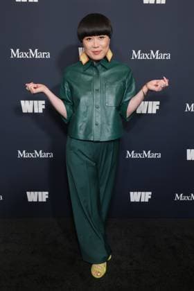 Women in Film - WIF Honors 2025 Atsudo Okatsuka, wearing Max Mara, attends the 2025 WIF Honors Presented By Max Mara at the Beverly Hilton on November 06, 2025 in Los Angeles, California. Beverly Hills The Beverly Hilton CA USA Copyright: xCraSH imageSPACEx