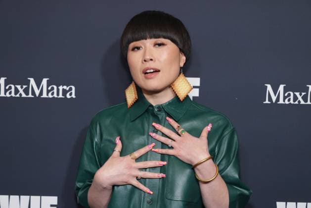 Women in Film - WIF Honors 2025 Atsudo Okatsuka, wearing Max Mara, attends the 2025 WIF Honors Presented By Max Mara at the Beverly Hilton on November 06, 2025 in Los Angeles, California. Beverly Hills The Beverly Hilton CA USA Copyright: xCraSH imageSPACEx