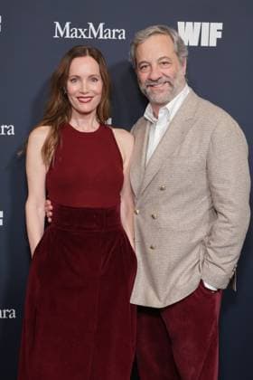 Women in Film - WIF Honors 2025 Leslie Mann and Judd Apatow attends the 2025 WIF Honors Presented By Max Mara at the Beverly Hilton on November 06, 2025 in Los Angeles, California. Beverly Hills The Beverly Hilton CA USA Copyright: xCraSH imageSPACEx