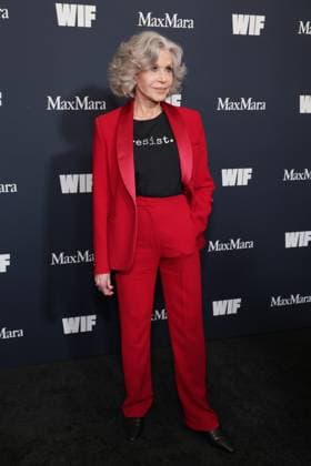 Women in Film - WIF Honors 2025 Jane Fonda, wearing Max Mara, attends the 2025 WIF Honors Presented By Max Mara at the Beverly Hilton on November 06, 2025 in Los Angeles, California. Beverly Hills The Beverly Hilton CA USA Copyright: xCraSH imageSPACEx