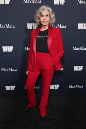 Women in Film - WIF Honors 2025 Jane Fonda, wearing Max Mara, attends the 2025 WIF Honors Presented By Max Mara at the Beverly Hilton on November 06, 2025 in Los Angeles, California. Beverly Hills The Beverly Hilton CA USA Copyright: xCraSH imageSPACEx