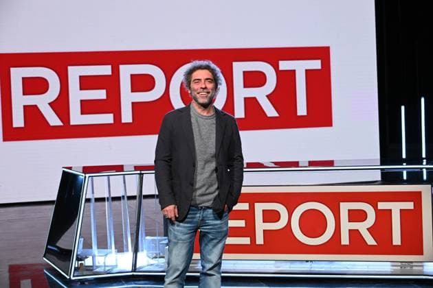 Rome, Italy: Rome: Rai Studios, Via Teulada. Report broadcast. In the photo: Luca Bertazzoni Rome Italy  - ZUMAp169 20251107_zea_p169_495 Copyright: xMaurizioxD Avanzox