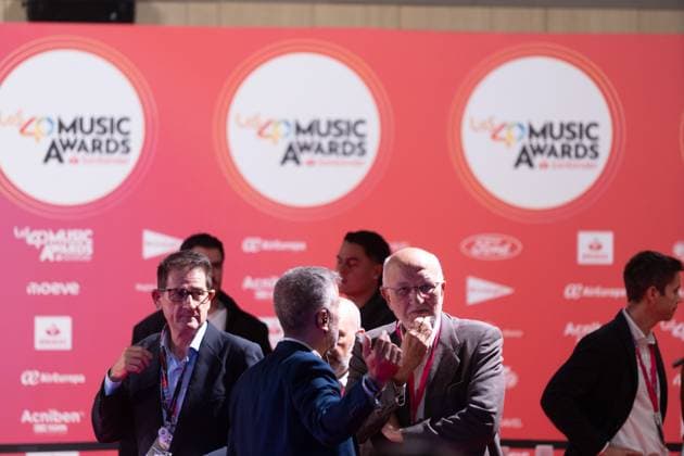 Photocall of Los40 Music Awards Santander 2025 in Valencia The president of Mercadona, Juan Roig d , during the photocall prior to the delivery of Los40 Music Awards Santander 2025, at the Roig Arena, on November 7, 2025, in Valencia, Comunidad Valenciana Spain This edition marks the 20th anniversary of the awards, considered one of the most important musical events in Spain and internationally 07 NOVEMBER 2025 MUSIC FAMOUS SINGERS LOS 40 POSADO PHOTOCALL Valencia Comunidad Valenciana Valencia Comunidad Valenciana Spain  Copyright: xJorgexGilx 7084746