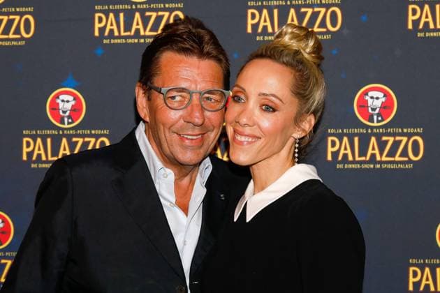Gala Premiere 2025 of the Palazzo Dinner Show at Spiegelpalast in Berlin Berlin, 7 11 2025 Peter Wolf and Melanie Wolf at the Gala Premiere 2025 of the Palazzo Dinner Show at Spiegelpalast in Berlin Berlin Copyright: xMatthiasxGränzdörferx