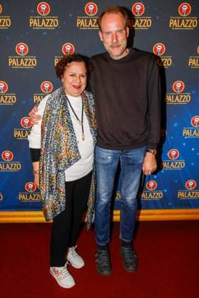 Gala Premiere 2025 of the Palazzo Dinner Show at Spiegelpalast in Berlin Berlin, 7 11 2025 Franziska Traub and Thomas Rah at the Gala Premiere 2025 of the Palazzo Dinner Show at Spiegelpalast in Berlin Berlin Copyright: xMatthiasxGränzdörferx
