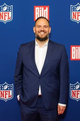 Reception BILD NFL TOUCHDOWN BERLIN Pierre Trochet at the BILD TOUCHDOWN BERLIN National Football League reception, on the occasion of the first regular season game of the NFL teams Indianapolis Colts vs Atlanta Falcons on 07 11 2025 at the Axel Springer Hochhaus in Berlin Copyright: xEventpressxKochanx