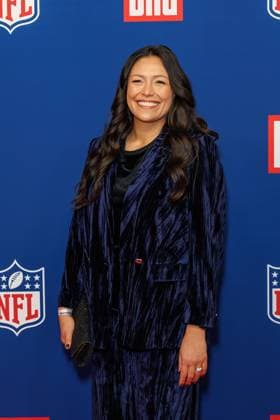 Reception BILD NFL TOUCHDOWN BERLIN Nadine Nurasyid at the BILD TOUCHDOWN BERLIN National Football League reception, on the occasion of the first regular season game of the NFL teams Indianapolis Colts vs Atlanta Falcons on 07 11 2025 at the Axel Springer Hochhaus in Berlin Copyright: xEventpressxKochanx