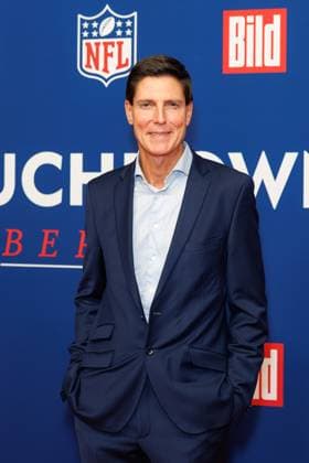 Reception BILD NFL TOUCHDOWN BERLIN Marcus Höfl at the BILD TOUCHDOWN BERLIN National Football League reception, on the occasion of the first regular season game of the NFL teams Indianapolis Colts vs Atlanta Falcons on 07 11 2025 at the Axel Springer Hochhaus in Berlin Copyright: xEventpressxKochanx
