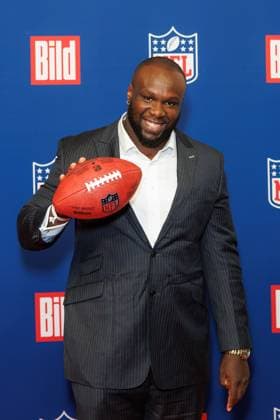 Reception BILD NFL TOUCHDOWN BERLIN David Bada at the BILD TOUCHDOWN BERLIN National Football League reception, on the occasion of the first regular season game of the NFL teams Indianapolis Colts vs Atlanta Falcons on 07 11 2025 at the Axel Springer Hochhaus in Berlin Copyright: xEventpressxKochanx