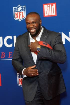 Reception BILD NFL TOUCHDOWN BERLIN David Bada at the BILD TOUCHDOWN BERLIN National Football League reception, on the occasion of the first regular season game of the NFL teams Indianapolis Colts vs Atlanta Falcons on 07 11 2025 at the Axel Springer Hochhaus in Berlin Copyright: xEventpressxKochanx