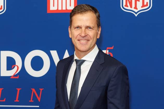Reception BILD NFL TOUCHDOWN BERLIN Oliver Bierhoff at the BILD TOUCHDOWN BERLIN National Football League reception, on the occasion of the first regular season game of the NFL teams Indianapolis Colts vs Atlanta Falcons on 07 11 2025 at the Axel Springer Hochhaus in Berlin Copyright: xEventpressxKochanx