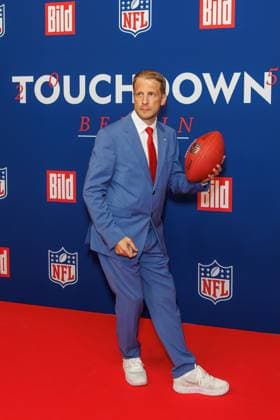 Reception BILD NFL TOUCHDOWN BERLIN Oliver Pocher at the BILD TOUCHDOWN BERLIN National Football League reception, on the occasion of the first regular season game of the NFL teams Indianapolis Colts vs Atlanta Falcons on 07 11 2025 at the Axel Springer Hochhaus in Berlin Copyright: xEventpressxKochanx