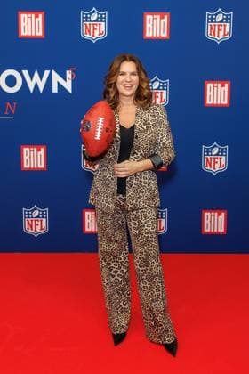 Reception BILD NFL TOUCHDOWN BERLIN Katarina Witt at the BILD TOUCHDOWN BERLIN National Football League reception, on the occasion of the first regular season game of the NFL teams Indianapolis Colts vs Atlanta Falcons on 07 11 2025 at the Axel Springer Hochhaus in Berlin Copyright: xEventpressxKochanx