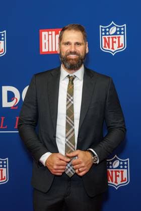 Reception BILD NFL TOUCHDOWN BERLIN Sebastian Vollmer at the BILD TOUCHDOWN BERLIN National Football League reception, on the occasion of the first regular season game of the NFL teams Indianapolis Colts vs Atlanta Falcons on 07 11 2025 at the Axel Springer Hochhaus in Berlin Copyright: xEventpressxKochanx