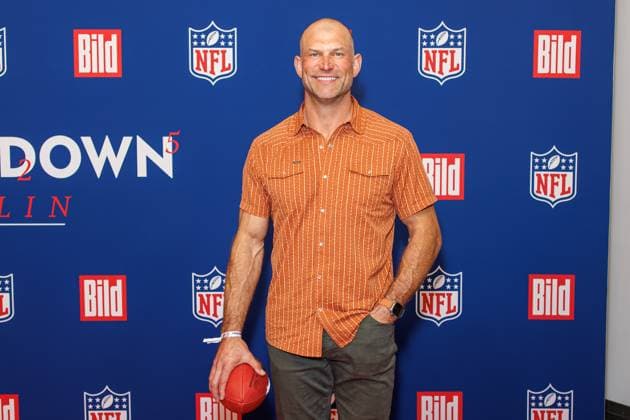Reception BILD NFL TOUCHDOWN BERLIN Joe Thomas at the BILD TOUCHDOWN BERLIN National Football League reception, on the occasion of the first regular season game of the NFL teams Indianapolis Colts vs Atlanta Falcons on 07 11 2025 at the Axel Springer Hochhaus in Berlin Copyright: xEventpressxKochanx
