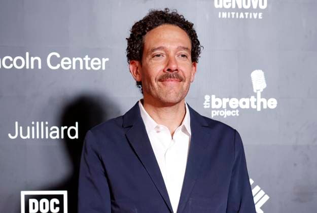 David Kurs arrives on the red carpet for the El Canto De Las Manos New York Screening at David Geffen Hall on Friday, November 7, 2025 in New York City.  NYP20251107190 JOHNxANGELILLO