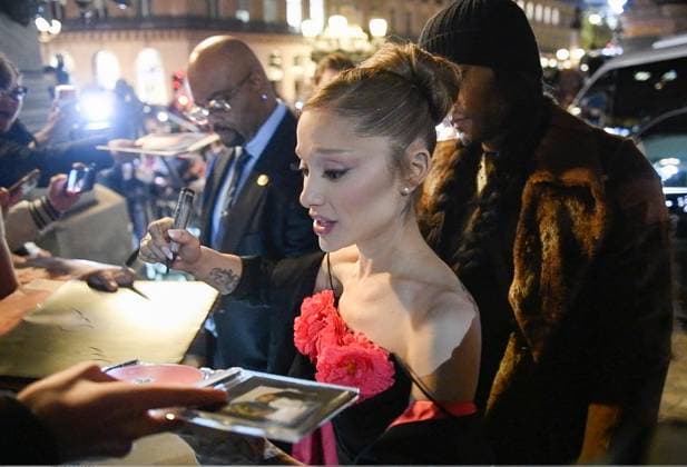 RECORD DATE NOT STATED Ariana Grande at premiere of The Wicked - Paris Ariana Grande arrives at the private premiere of the film The Wicked held in Paris, France on November 7, 2025. Photo by Florian Poitout ABACAPRESS.COM Paris France  Copyright: xPoitoutxFlorian ABACAx