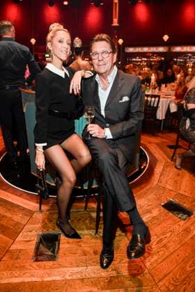 abb Palazzo Melanie Wolf and Peter Wolf as guests at the gala premiere of Kolja Kleeberg and Hans Peter Wodarz 17 Dinner Show Unikate at PALAZZO Spiegelpalast on 07 11 2025 in Berlin Berlin Germany