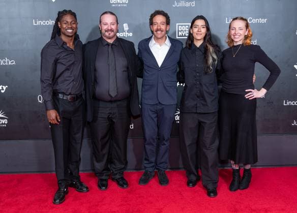 Premiere of El Canto de las Manos ( Song Of The Hands ) Hector RJ Reynoso, Colin Analco, David DJ Kurt, Sophia Morales, Bridget Berrigan attend premiere of movie El Canto de las Manos ( Song Of The Hands ) at David Geffen Hall at Lincoln Center in New York, NY on November 7, 2025 New York New York United States Copyright: LevxRadin