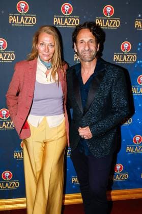 Gala Premiere 2025 of the Palazzo Dinner Show at the Spiegelpalast in Berlin Berlin, 7 11 2025 Karen Boehne and Falk Willy Wild at the Gala Premiere 2025 of the Palazzo Dinner Show at the Spiegelpalast in Berlin Berlin Copyright: xMatthiasxGränzdörferx
