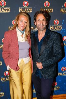 Gala Premiere 2025 of the Palazzo Dinner Show at the Spiegelpalast in Berlin Berlin, 7 11 2025 Karen Boehne and Falk Willy Wild at the Gala Premiere 2025 of the Palazzo Dinner Show at the Spiegelpalast in Berlin Berlin Copyright: xMatthiasxGränzdörferx