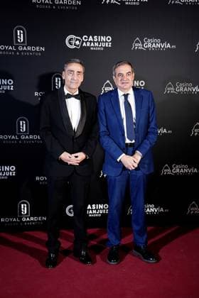 Antenas de Oro Awards 2025 The president of the Spanish Federation of Radio and Television Associations, Juan Ignacio Ocana i and the news director of Mediaset, Paco Moreno d , during the photocall prior to the presentation of the Antenas de Oro Awards, at the Casino de Aranjuez, on November 8, 2025, in Aranjuez, Madrid Spain The Federation of Spanish Radio and Television Associations has held the 52nd edition of the Golden Antenna Awards, which recognize the work of the most relevant figures of the year in television, radio and media 08 NOVEMBER 2025 GOLDEN ANTENAS AWARDS CASINO RADIO TELE MEDIA A Pé Aranjuez Madrid Aranjuez Madrid Madrid Espana Copyright: xA.xPÃ rezxMecax 7086885