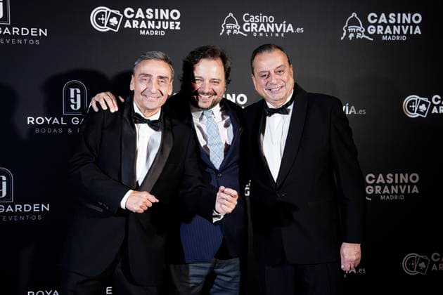 Antenas de Oro Awards 2025 The president of the Federation of Spanish Radio and Television Associations, Juan Ignacio Ocana i and journalist David Felipe Arranz c , during the photocall prior to the presentation of the Antenas de Oro Awards, at the Casino de Aranjuez, on November 8, 2025, in Aranjuez, Madrid Spain The Federation of Spanish Radio and Television Associations has celebrated the 52nd edition of the Golden Antenna Awards, which recognize the work of the most relevant figures of the year in television, radio and media 08 NOVEMBER 2025 GOLDEN ANTENAS AWARDS CASINO RADIO TELE MEDIA A Pé Aranjuez Madrid Aranjuez Madrid Madrid Espana  Copyright: xA.xPÃ rezxMecax 7086982