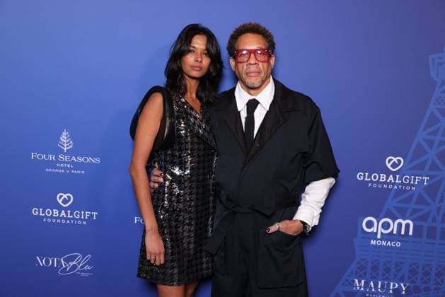 Paris Global Gift Gala - Paris Pauline Latchoumanin and JoeyStarr attends the Paris Global Gift Gala in Paris, France on Novmber 08, 2025. Photo by Jerome Domine ABACAPRESS.COM France  Copyright: xDominexJerome ABACAx