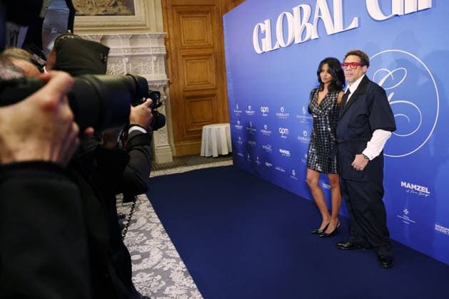 Paris Global Gift Gala - Paris Pauline Latchoumanin and JoeyStarr attends the Paris Global Gift Gala in Paris, France on Novmber 08, 2025. Photo by Jerome Domine ABACAPRESS.COM France  Copyright: xDominexJerome ABACAx