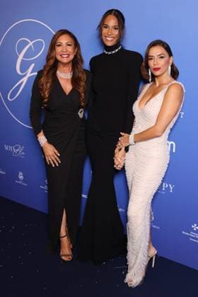 Paris Global Gift Gala - Paris Maria Bravo, Cindy Bruna and Eva Longoria attends the Paris Global Gift Gala in Paris, France on Novmber 08, 2025. Photo by Jerome Domine ABACAPRESS.COM France  Copyright: xDominexJerome ABACAx
