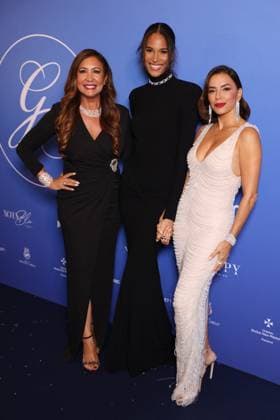 Paris Global Gift Gala - Paris Maria Bravo, Cindy Bruna and Eva Longoria attends the Paris Global Gift Gala in Paris, France on Novmber 08, 2025. Photo by Jerome Domine ABACAPRESS.COM France  Copyright: xDominexJerome ABACAx