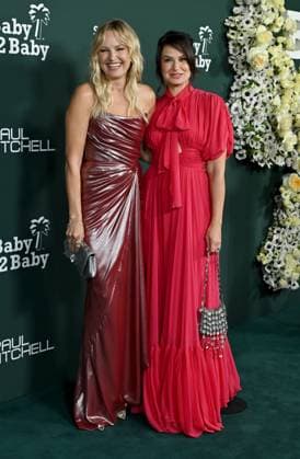 2025 Baby2Baby Gala Malin Akerman and Katie Lowes arriving to the 2025 Baby2Baby Gala presented by Paul Mitchell at the Pacific Design Center on November 8, 2025 in West Hollywood, Ca. West Hollywood Pacific Design Center California USA Copyright: xLisaxOConnor xAFF-USA.COMx