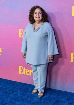 November 8, 2025, Bronx, New York, USA: Olga Merediz attends Eternity premiere at Regal Union Square in New York, NY on November 8, 2025. Bronx USA - ZUMAr339 20251108_znp_r339_007 Copyright: xLevxRadinx