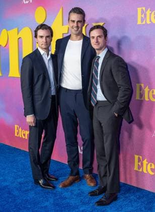November 8, 2025, Bronx, New York, USA: Tim White, Patrick Cunnane and Trevor White attend Eternity premiere at Regal Union Square in New York, NY on November 8, 2025. Bronx USA - ZUMAr339 20251108_znp_r339_013 Copyright: xLevxRadinx