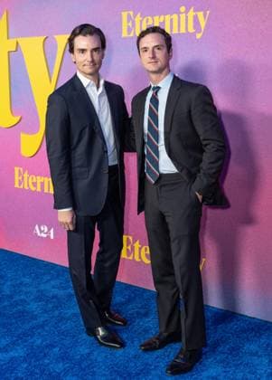 November 8, 2025, Bronx, New York, USA: Tim White and Trevor White attend Eternity premiere at Regal Union Square in New York, NY on November 8, 2025. Bronx USA - ZUMAr339 20251108_znp_r339_014 Copyright: xLevxRadinx