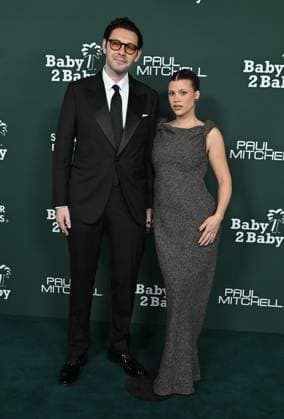 2025 Baby2Baby Gala Elliot Grainge and Sofia Richie Grainge arriving to the 2025 Baby2Baby Gala presented by Paul Mitchell at the Pacific Design Center on November 8, 2025 in West Hollywood, Ca. West Hollywood Pacific Design Center California USA Copyright: xLisaxOConnor xAFF-USA.COMx