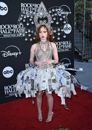 2025 Rock & Roll Hall of Fame Induction Ceremony Chappell Roan arriving to the 2025 Rock & Roll Hall of Fame Induction Ceremony held at the Peacock Theater on November 8, 2025 in Los Angeles, Ca. Los Angeles Peacock Theater California USA Copyright: xStarbuck AFF-USA.COMx