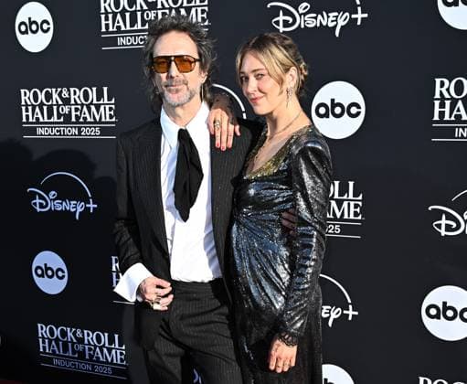 2025 Rock & Roll Hall of Fame Induction Ceremony Chris Robinson and Camille Johnson arriving to the 2025 Rock & Roll Hall of Fame Induction Ceremony held at the Peacock Theater on November 8, 2025 in Los Angeles, Ca. Los Angeles Peacock Theater California USA Copyright: xStarbuck AFF-USA.COMx