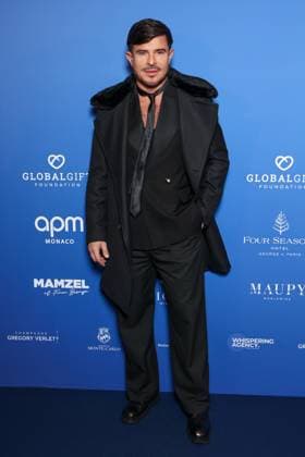 The Global Gift Gala at Four Seasons Hotel George V in Paris Gala Global Gift a l hotel Four Seasons George V a Paris Vincent Niclo 450500 2025 11 08 Paris France  Copyright: xSebastienxFremontx xStarfacex STAR_450500_011