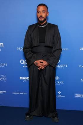 The Global Gift Gala at Four Seasons Hotel George V in Paris Gala Global Gift a l hotel Four Seasons George V a Paris Slimane Nebchi 450500 2025 11 08 Paris France  Copyright: xSebastienxFremontx xStarfacex STAR_450500_058