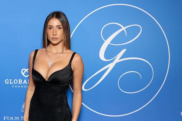 The Global Gift Gala at Four Seasons Hotel George V in Paris Gala Global Gift a l hotel Four Seasons George V a Paris Isabeau De la Tour 450500 2025 11 08 Paris France  Copyright: xSebastienxFremontx xStarfacex STAR_450500_090
